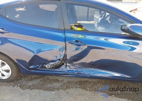 2016 Hyundai Elantra Se from USA, damaged, VIN 5NPDH4AE1GH717001